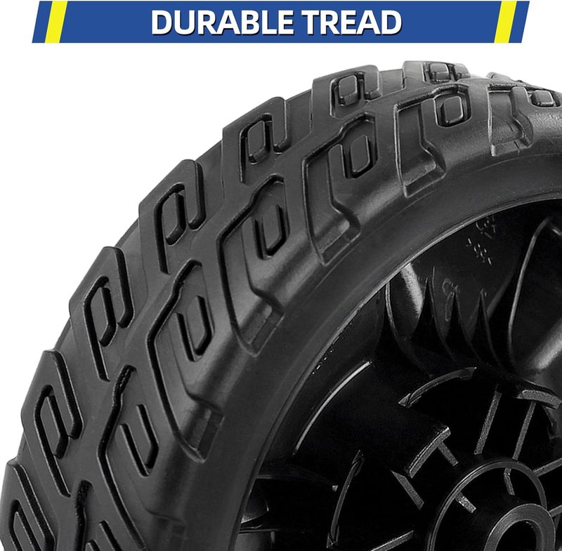 GICOOL GIGOOL 44710-VR8-N00ZA Lawn Mower Front Wheels, 8 Inch Wheels for Honda HRN216, Pack of 2 - Image 5